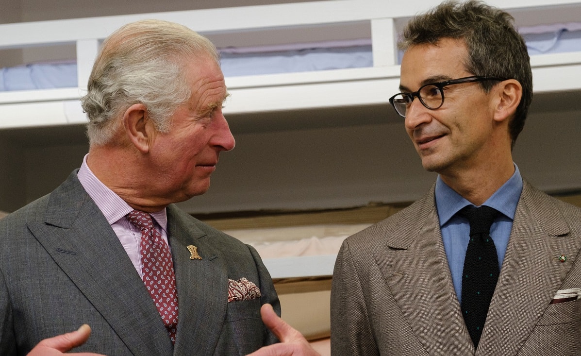 The Prince of Wales and Federico Marchetti (ph. Mike Wilkinson)