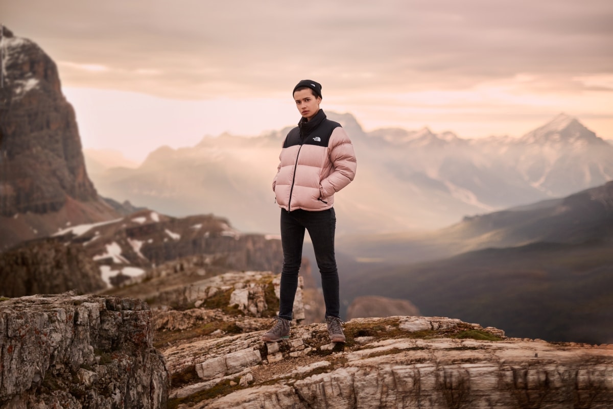 Una campagna di The north face, uno dei brand aderenti all'iniziativa (courtesy The north face)