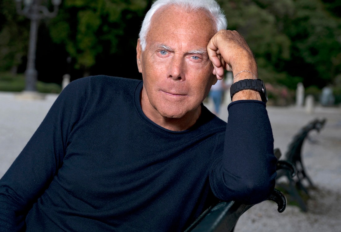 Giorgio Armani (courtesy Giorgio Armani/Sgp)