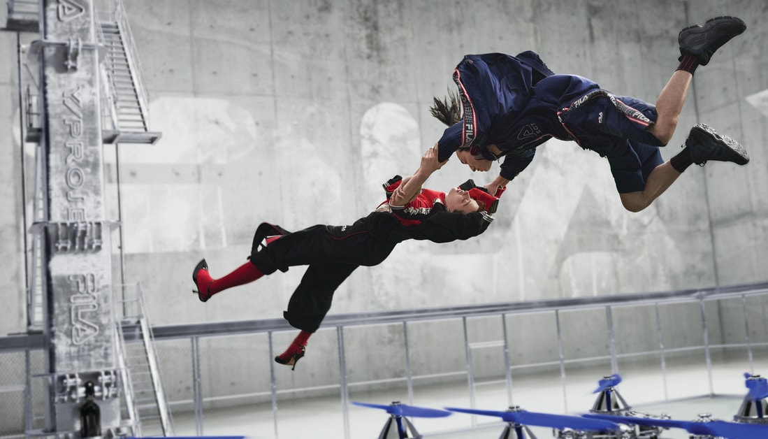 An image of the campaign Y/project x Fila (courtesy Fila)