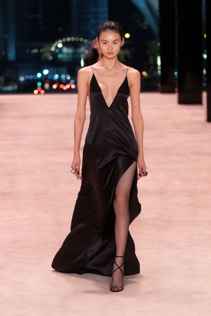 A Saint Laurent's fall-winter 2022/23 look (courtesy Saint Laurent)