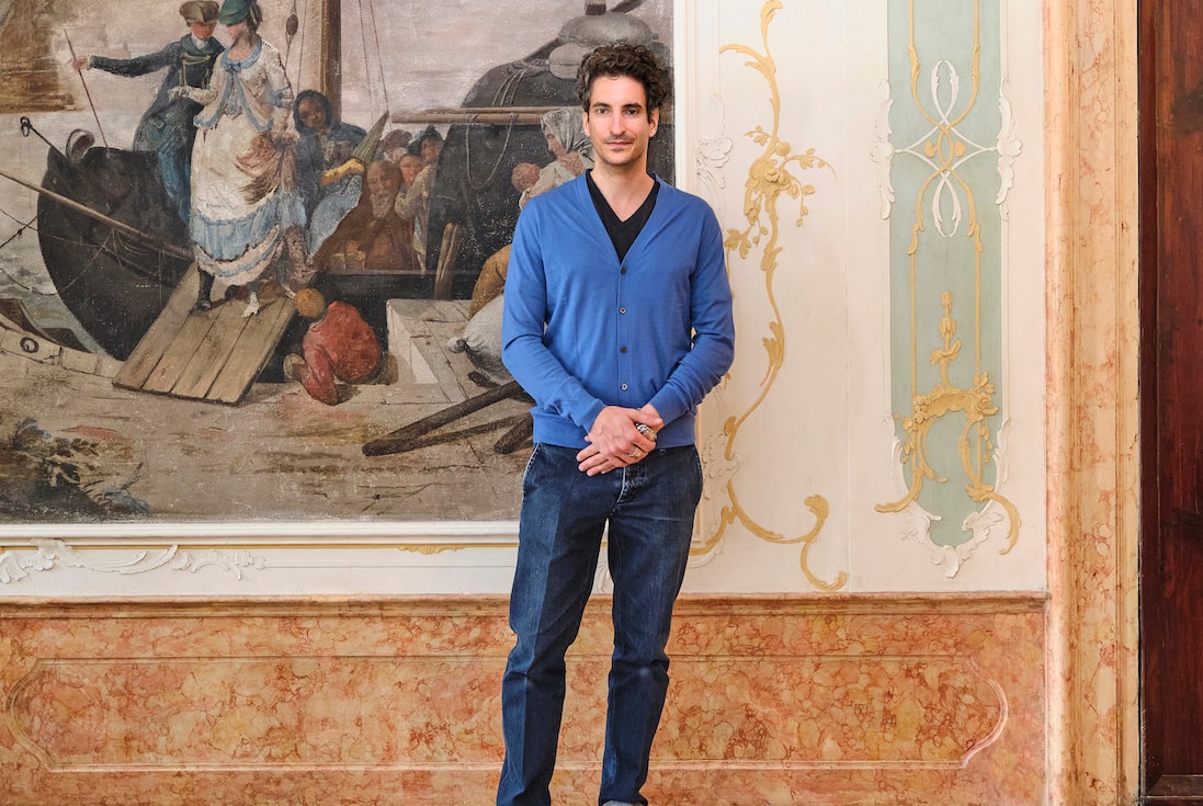 Lorenzo Bertelli in an exclusive shot for MFF
