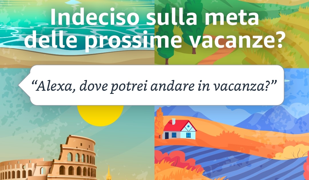 Alexa suggerisce le vacanze insieme a Lonely Planet
