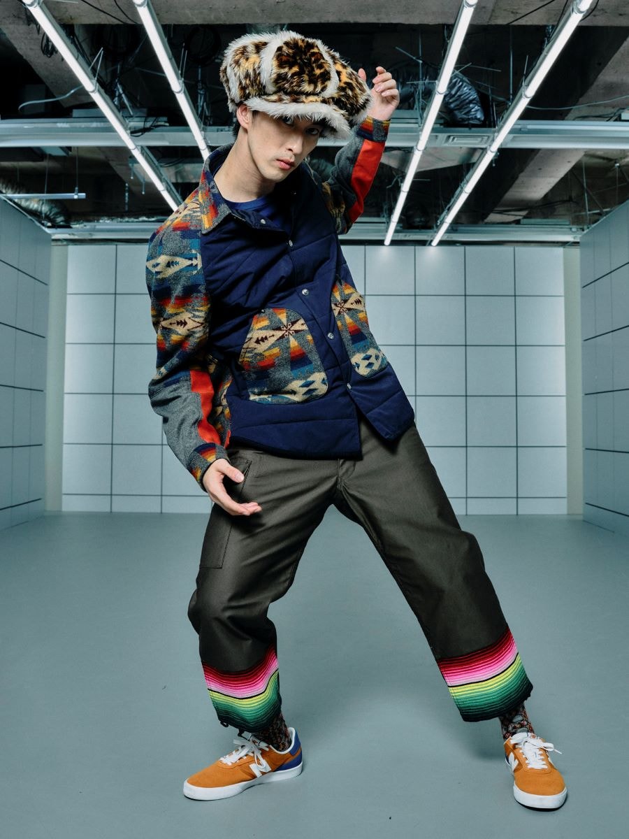A Junya Watanabe's fall-winter 2022/23 look (courtesy Junya Watanabe)