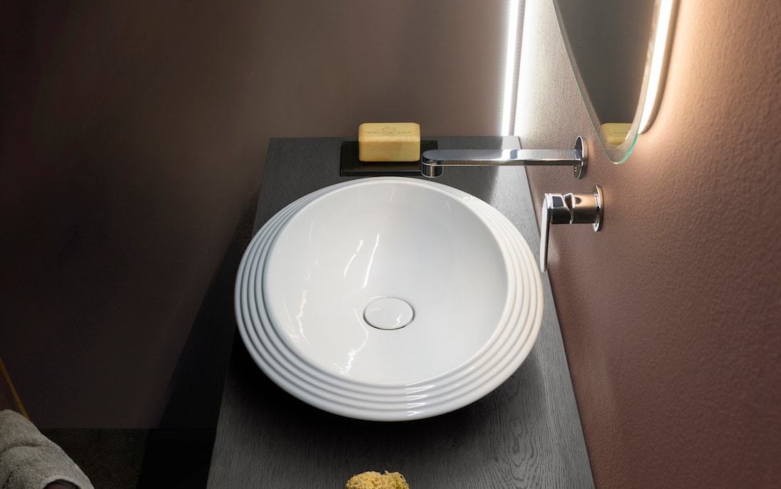 La collezione Spire di Ceramica Flaminia (courtesy Flaminia)