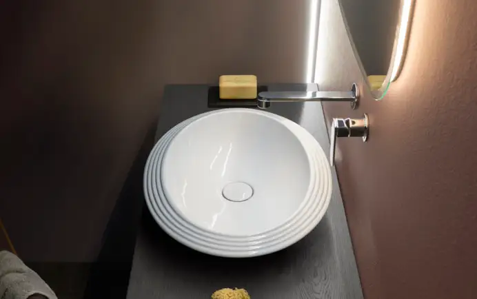 La collezione Spire di Ceramica Flaminia (courtesy Flaminia)