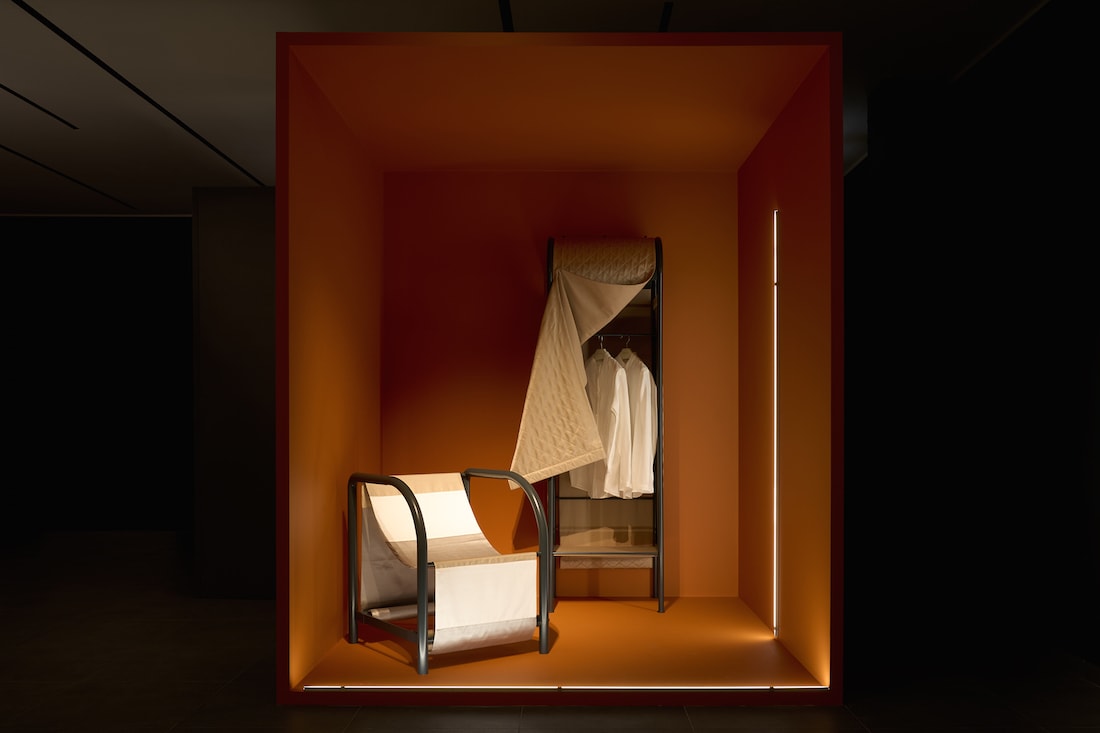 Un'immagine del progetto di Frette assieme a Naba (courtesy Frette)