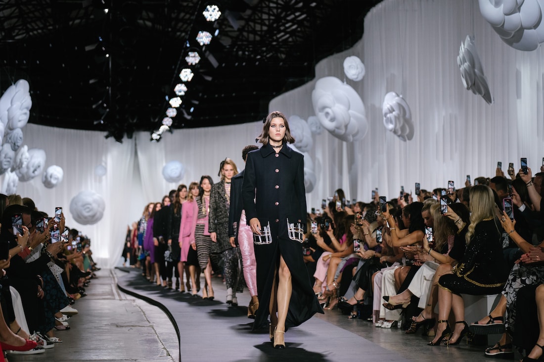 The final of Chanel Metièrs d'art show in Florence