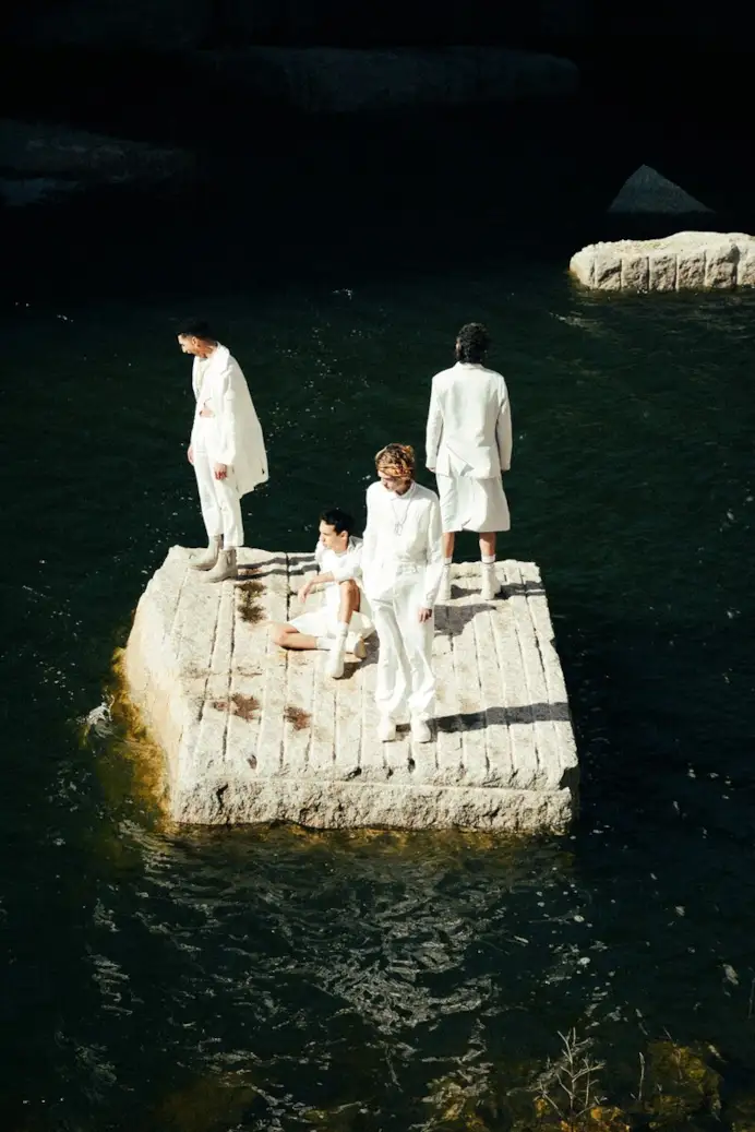 Backstage from Pitti 102 campaign (courtesy Pitti image)