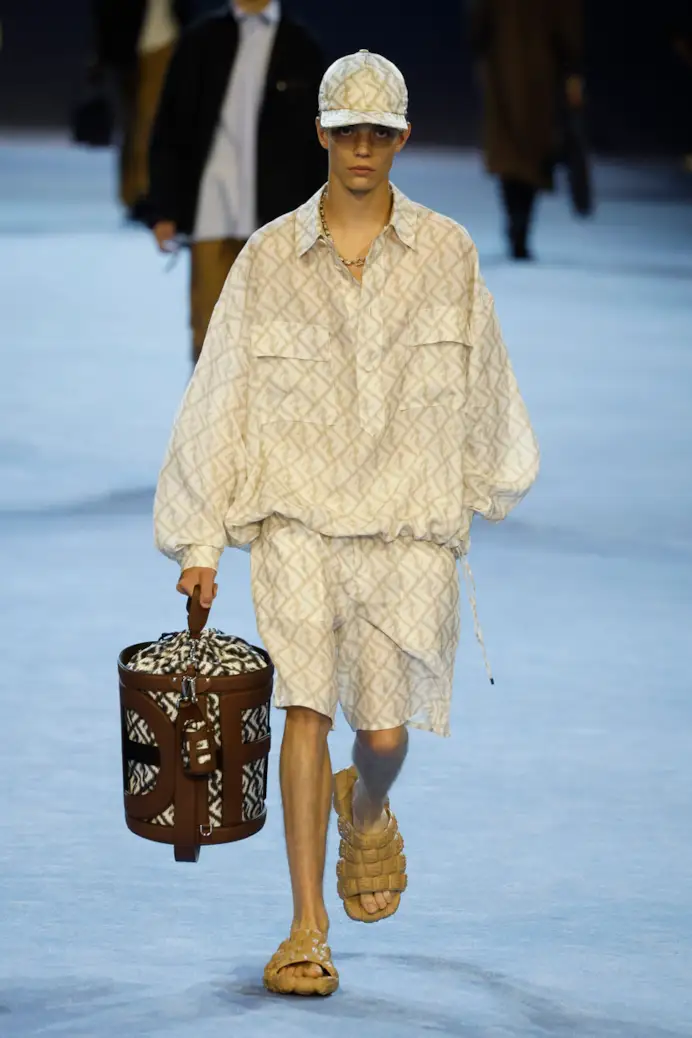 Fendi's look from s-s 23 (Courtesy Fendi)