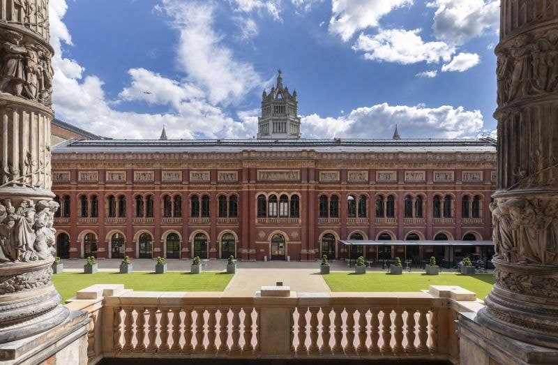 The structure of the V&A museum in London (courtesy V&A museum)