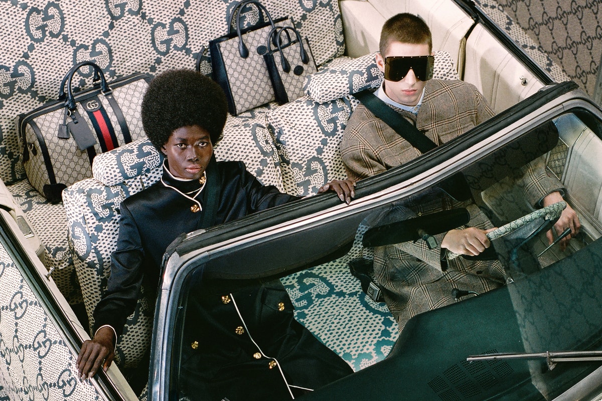 The Gucci GG canvas campaign (courtesy Gucci)