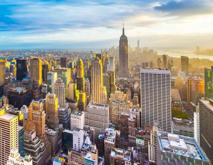 The New York City skyline