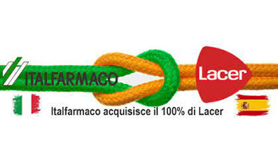 Italfarmaco acquisisce la spagnola Lacer, leader nella salute e nell'igiene personale