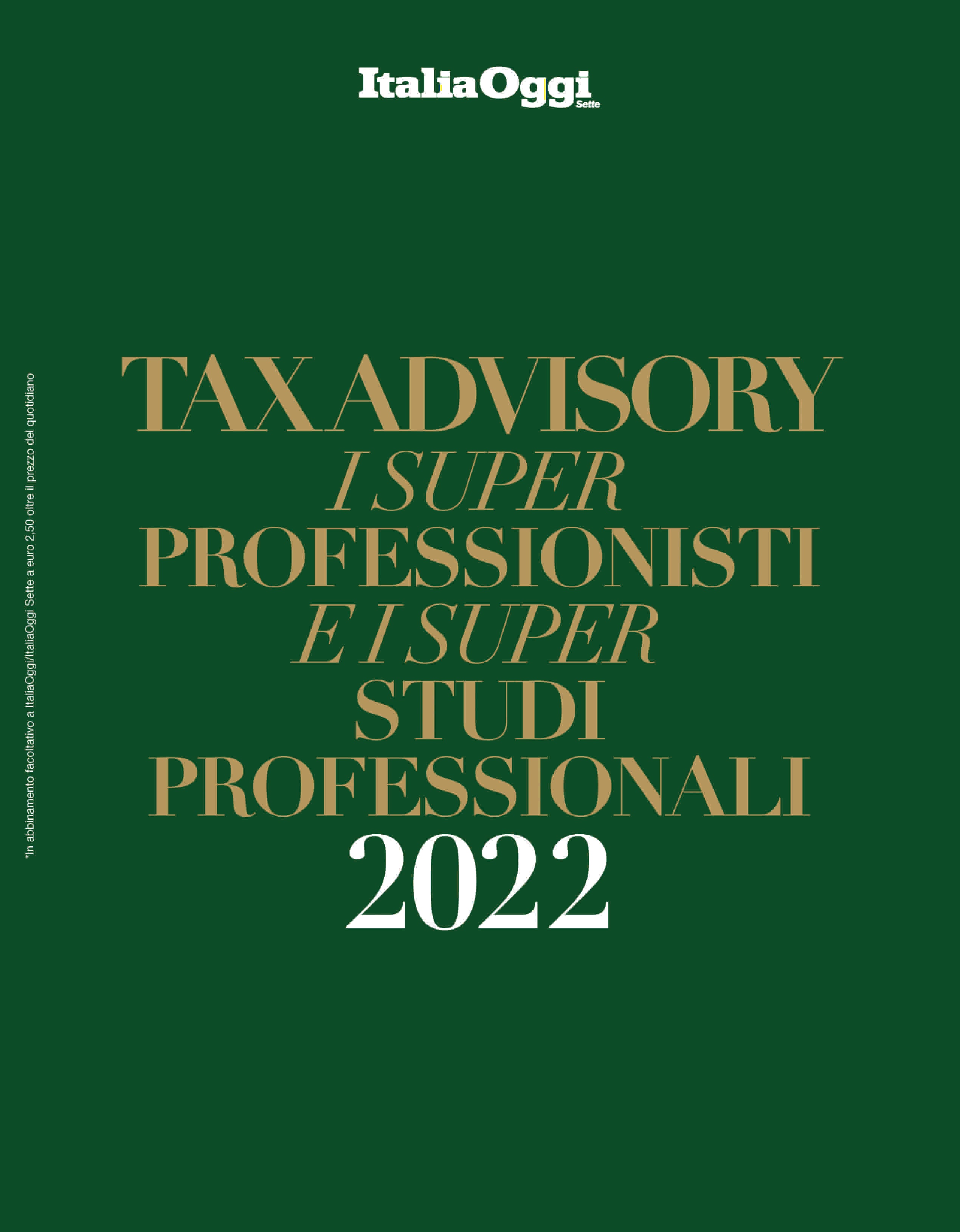 Tax Advisory I Super Professionisti e i Super Studi Professionali 2022 