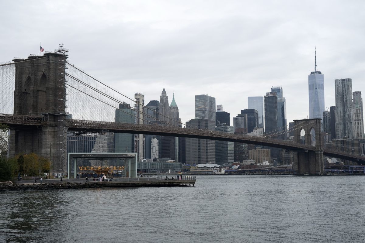 The New York city skyline
