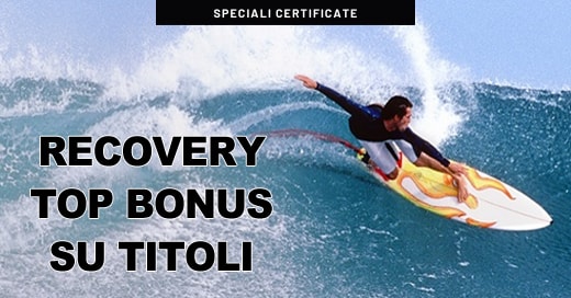 Nuovi Recovery Top Bonus per SG