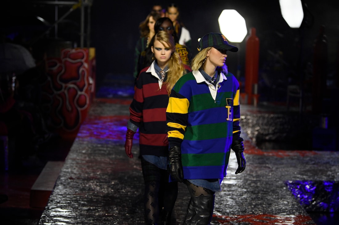 A moment from the last show by Tommy Hilfiger (courtesy Tommy Hilfiger) 