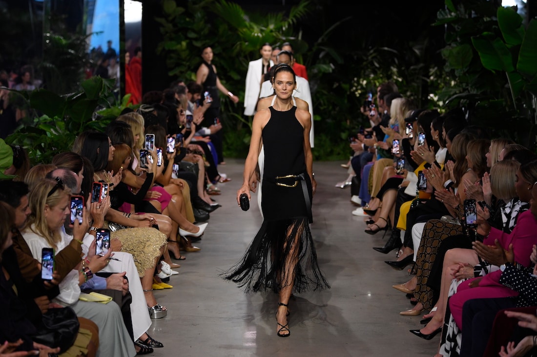 The parade at the Michael Kors spring-summer 2023 fashion show