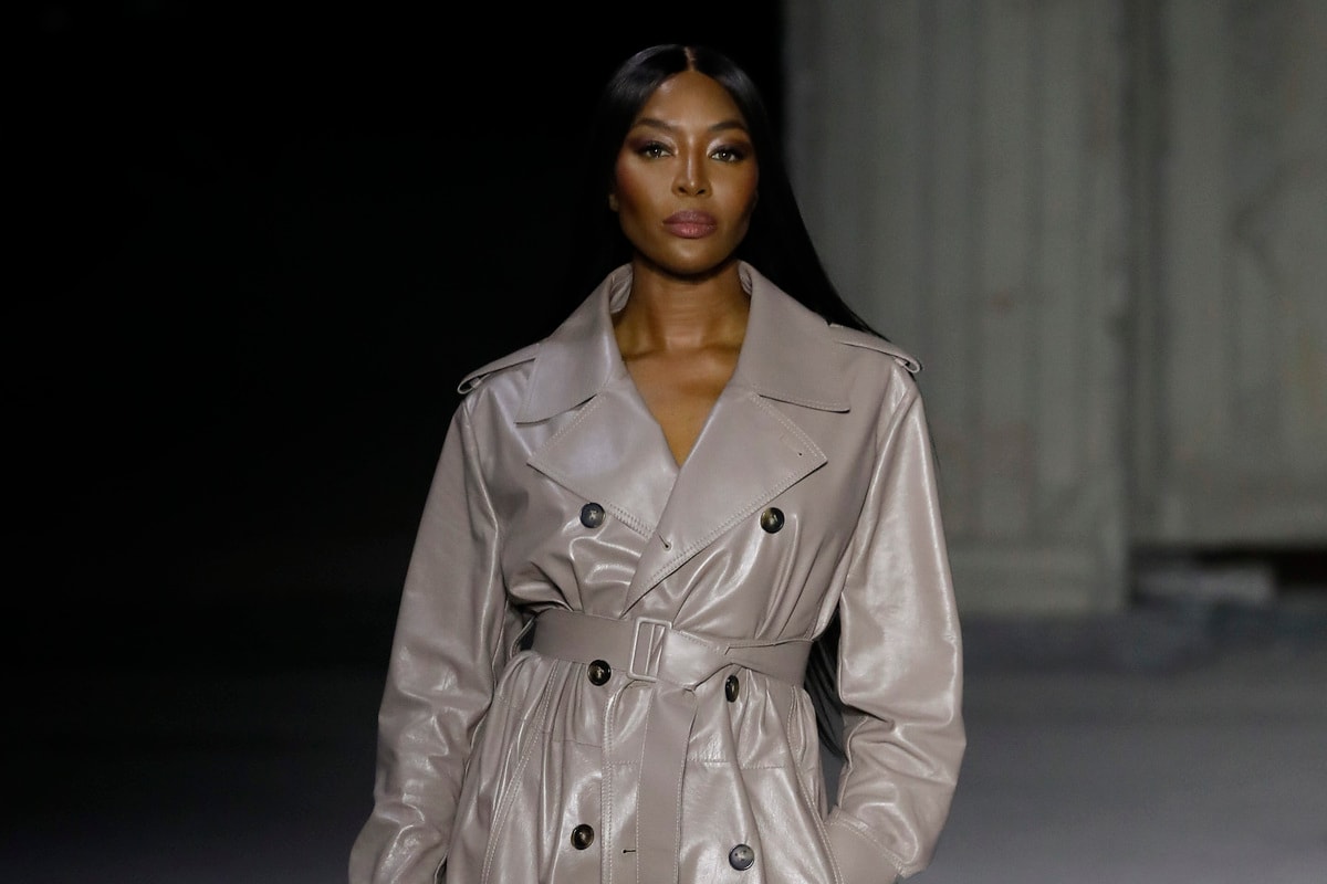 Naomi Campbell at Tod's show 