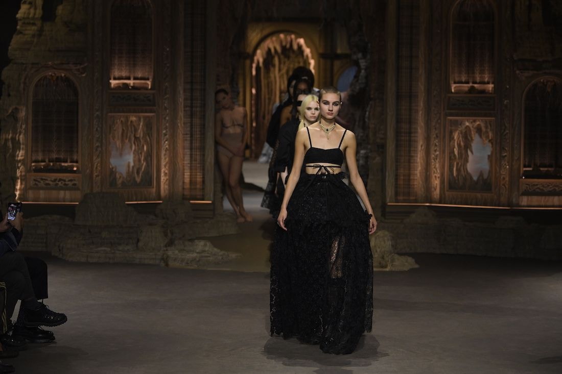 The finale of Dior's show