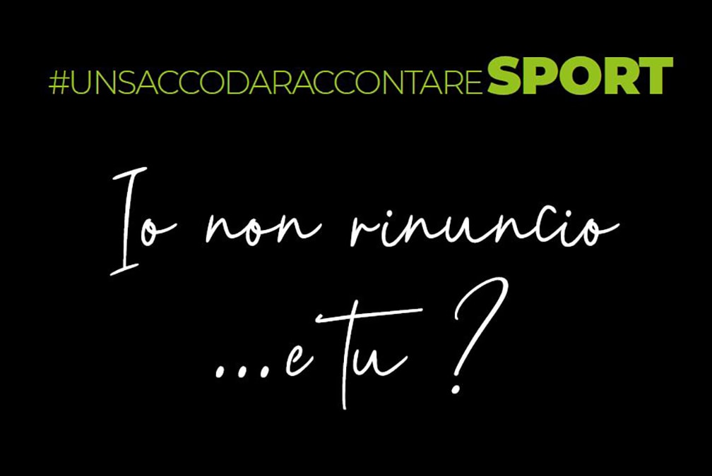 Al via la campagna FAIS #UNSACCODARACCONTARE SPORT