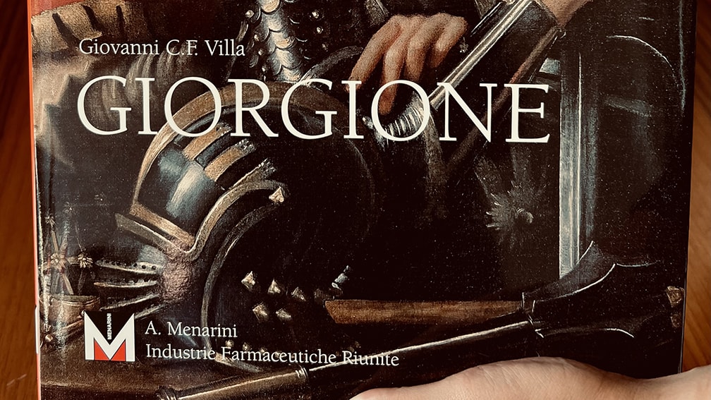 Presentato a Venezia il volume d’arte di Menarini dedicato a Giorgione