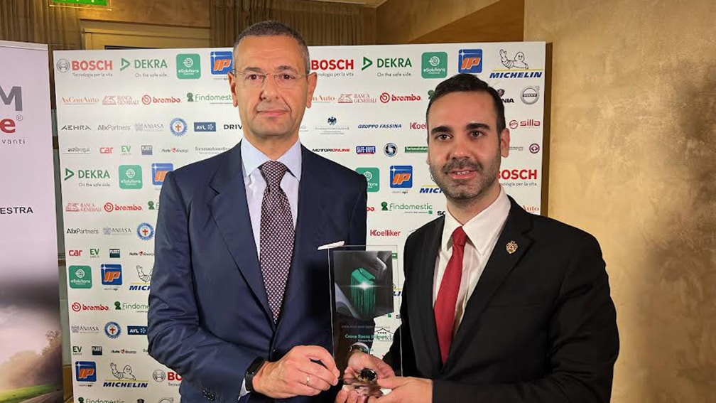 Toni Purcaro, Presidente DEKRA Italia e Matteo Camporeale, Vice Presidente della Croce Rossa Italiana
