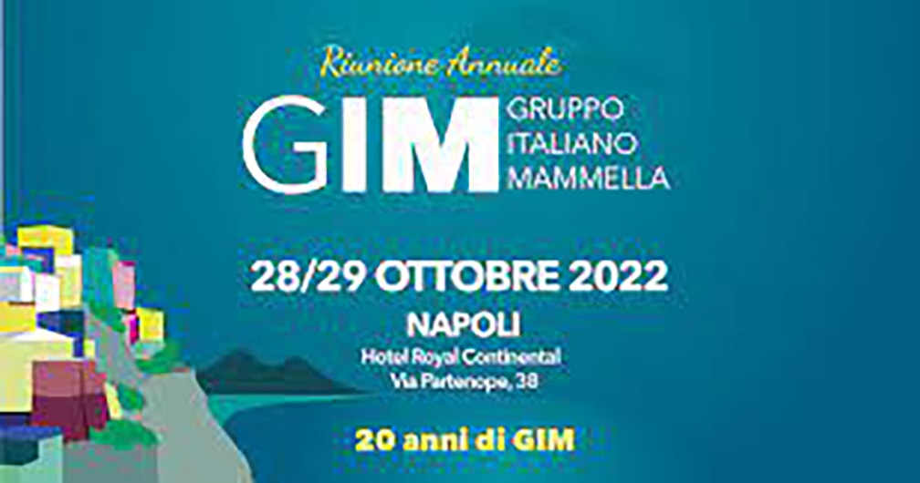 Il Gruppo Italiano Mammella (GIM) si riunisce per due giorni a Napoli