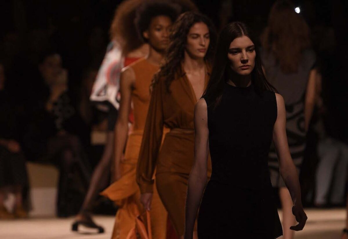 The Hermès spring-summer 2023 fashion show finale