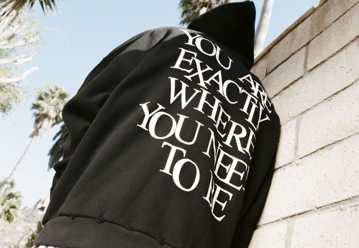 Look from Palm angels LA capsule (courtesy Palm angels)