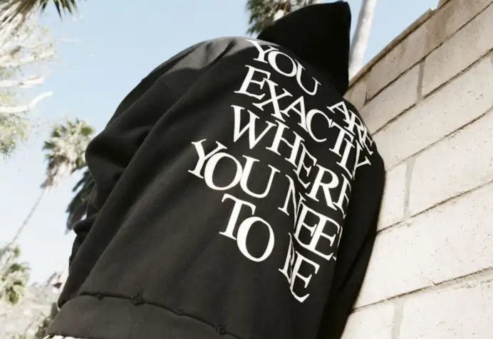 Look from Palm angels LA capsule (courtesy Palm angels)