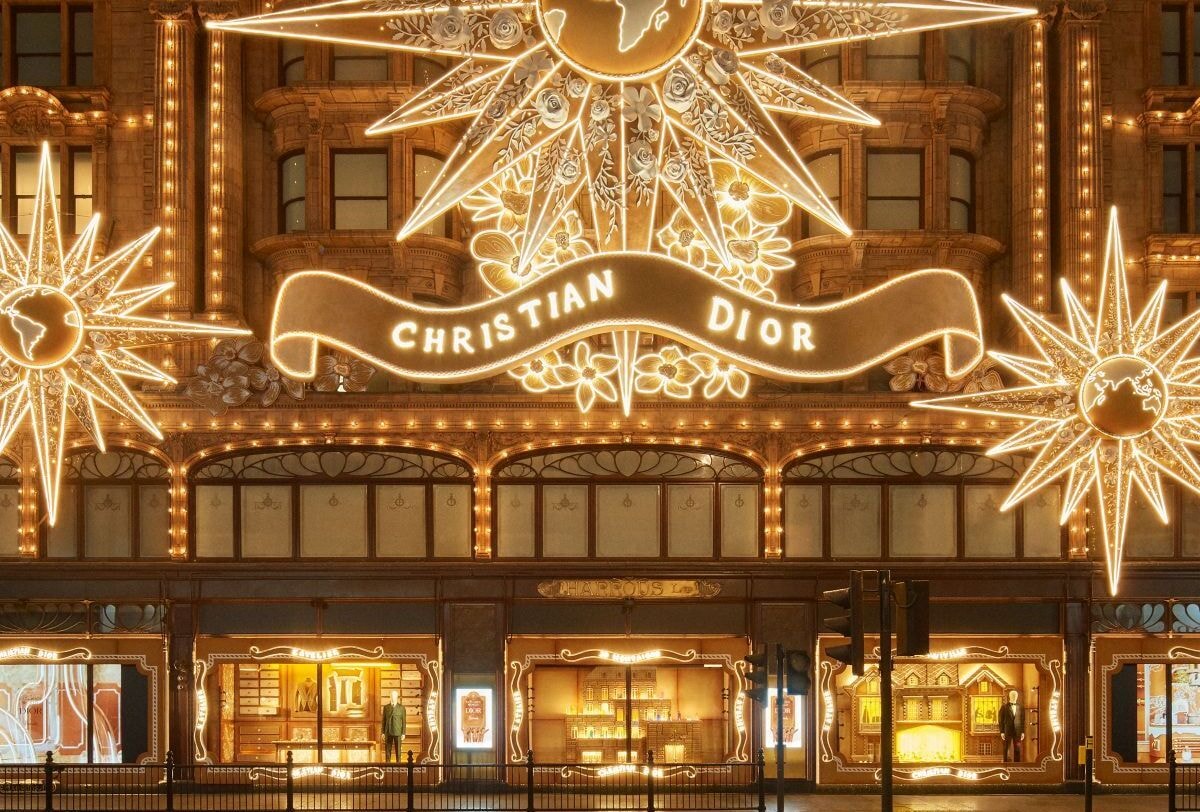 A picture of Harrods after Dior’s takeover (Ph by Adrian Dirant, courtesy of Dior)