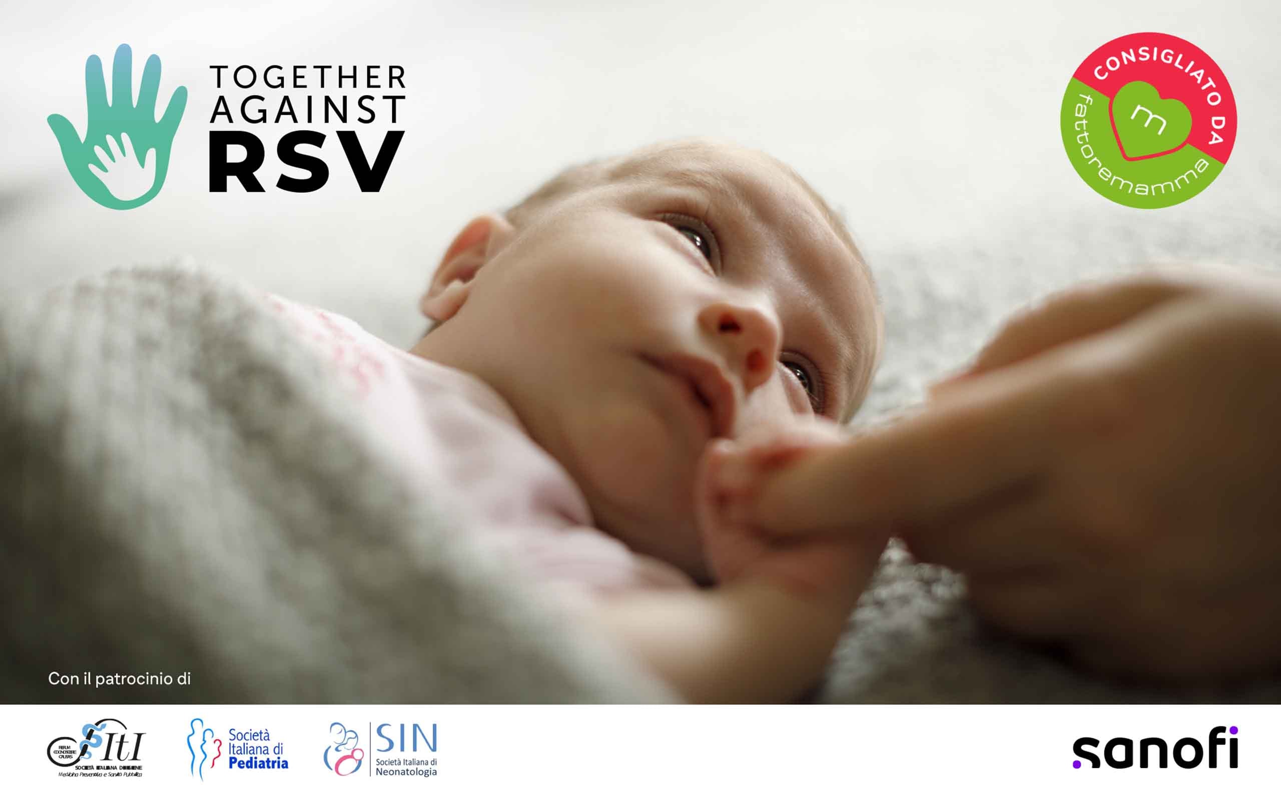 ‘Together Against RSV’, campagna per genitori più consapevoli