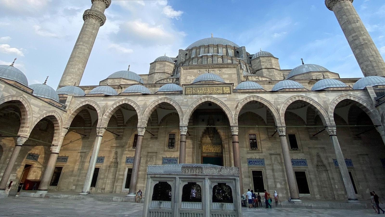 The suleiman Mosque in Istanbul