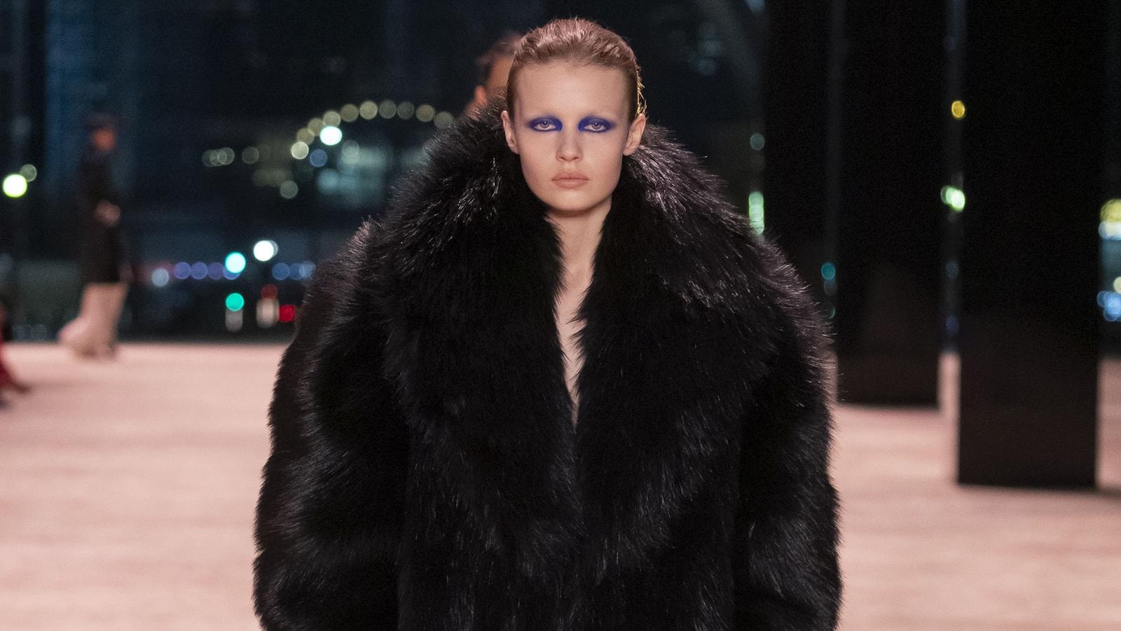 A Saint Laurent autumn-winter 2022/23 look (courtesy Saint Laurent)