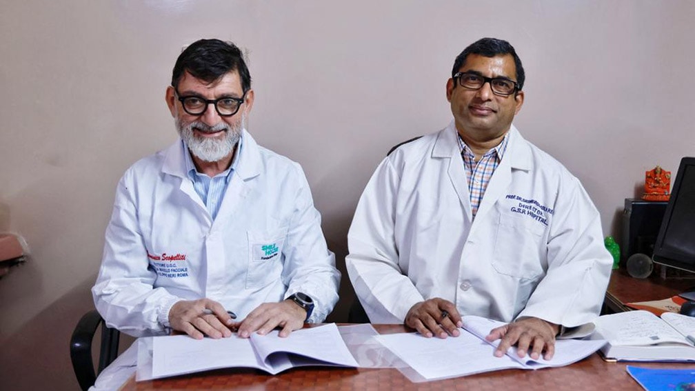 Domenico Scopelliti e Srinivas Gosla Reddy