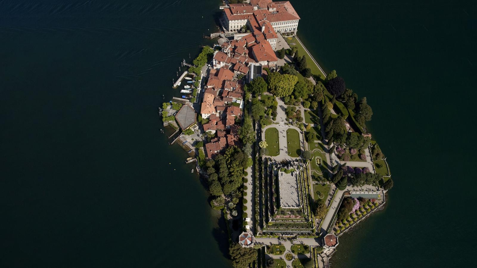 A view of Isola bella, which will host the fashion show for Louis Vuitton's cruise 2024 collection (courtesy Louis Vuitton)