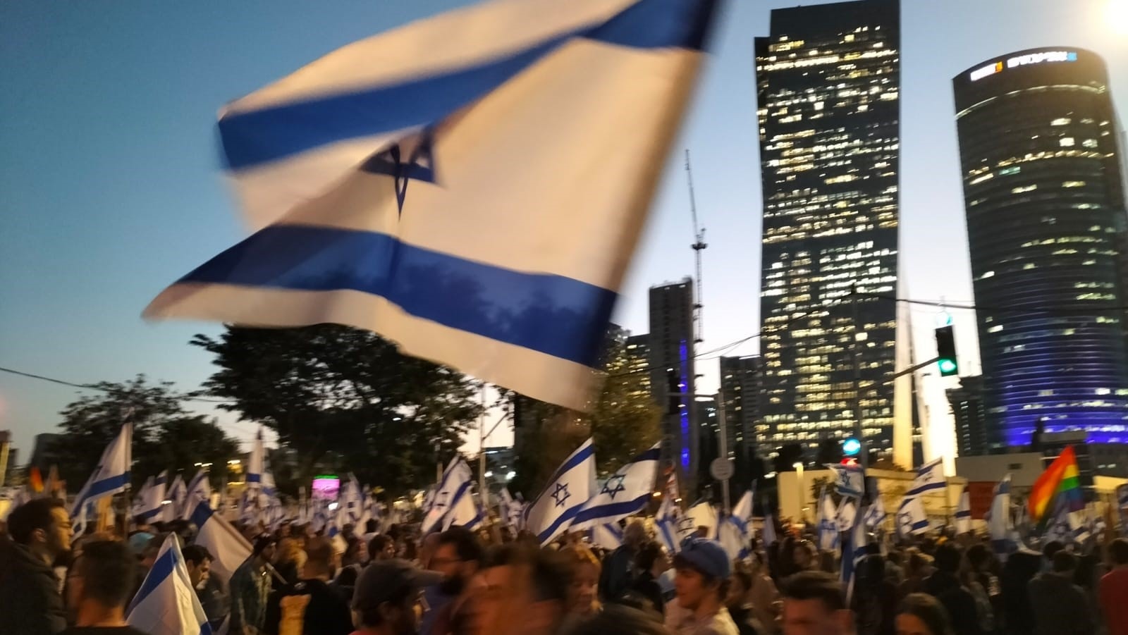 Le proteste a Tel Aviv