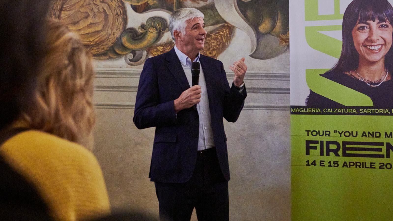 Toni Belloni at Lvmh's event You and Me in Florence (courtesy Lvmh)