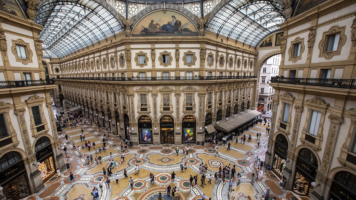 The Vittorio Emanuele II gallery