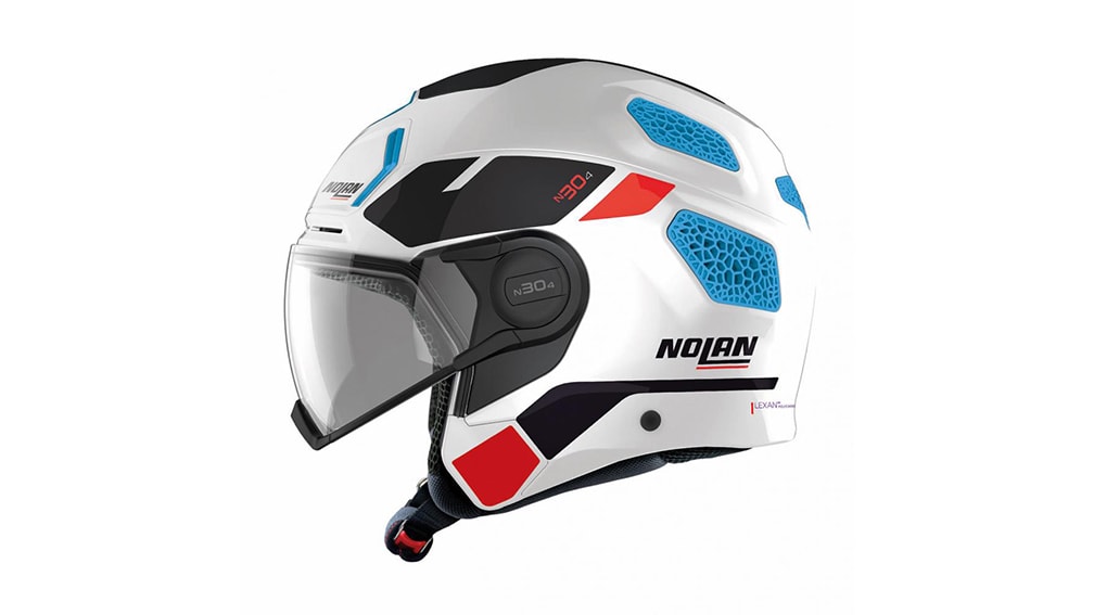 Niente teste calde in sella, il casco Nolan N30-4T è iperventilato