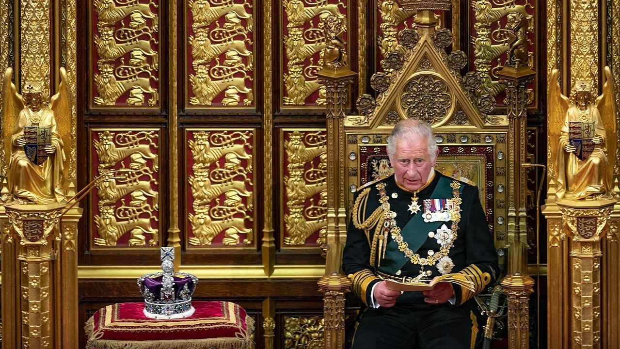 Charles of England at the opening ceremony of the British Parliament (ph Parliament official website)