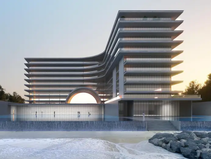The Armani Beach Palm Jumeirah a Dubai (courtesy Armani)