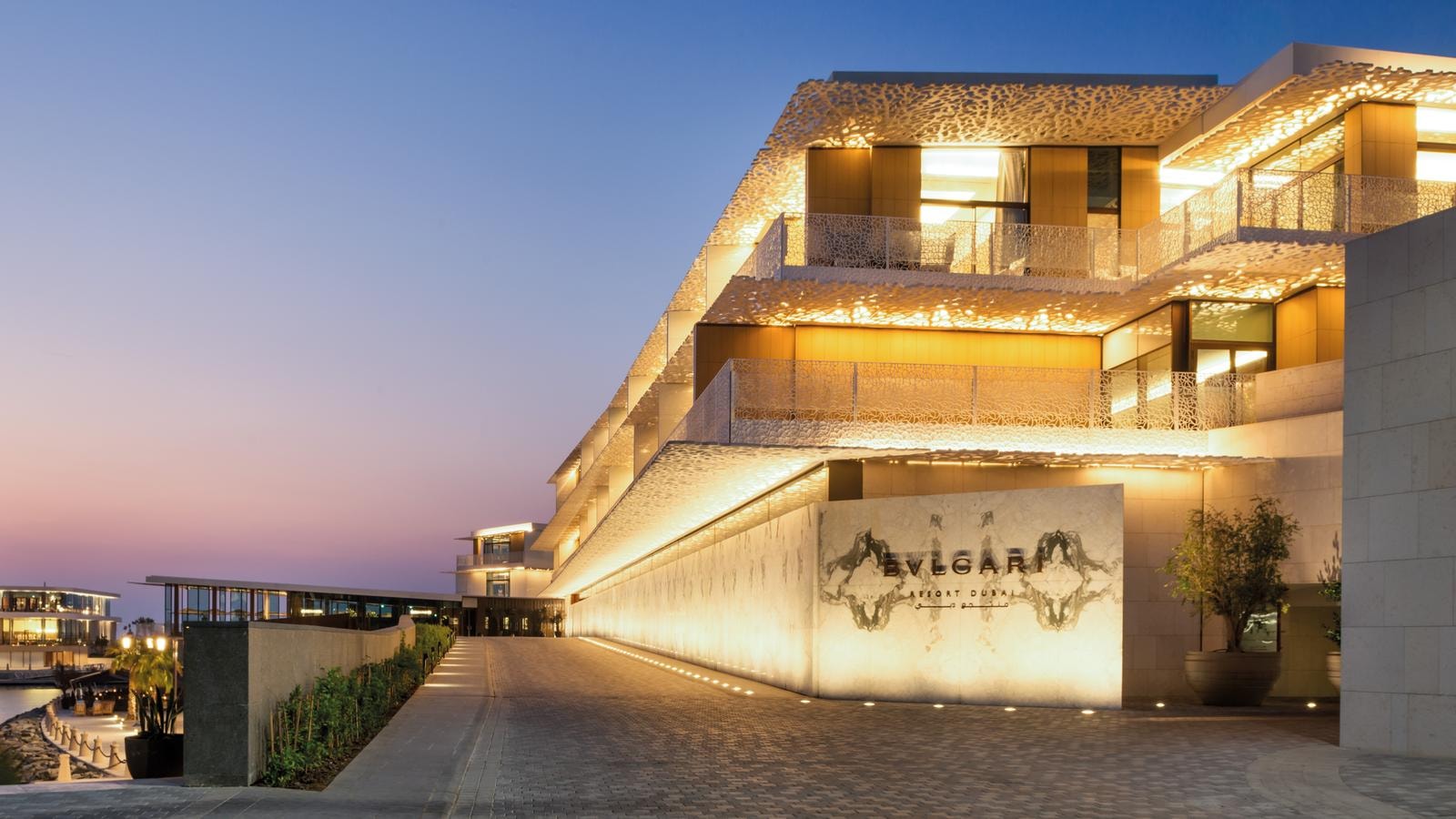 Bulgari resort Dubai (courtesy Bulgari)