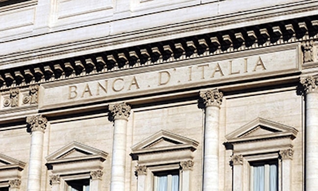 La sede della Banca d'Italia