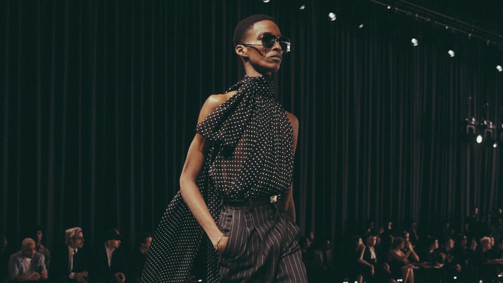 A Saint Laurent look (courtesy Saint Laurent)