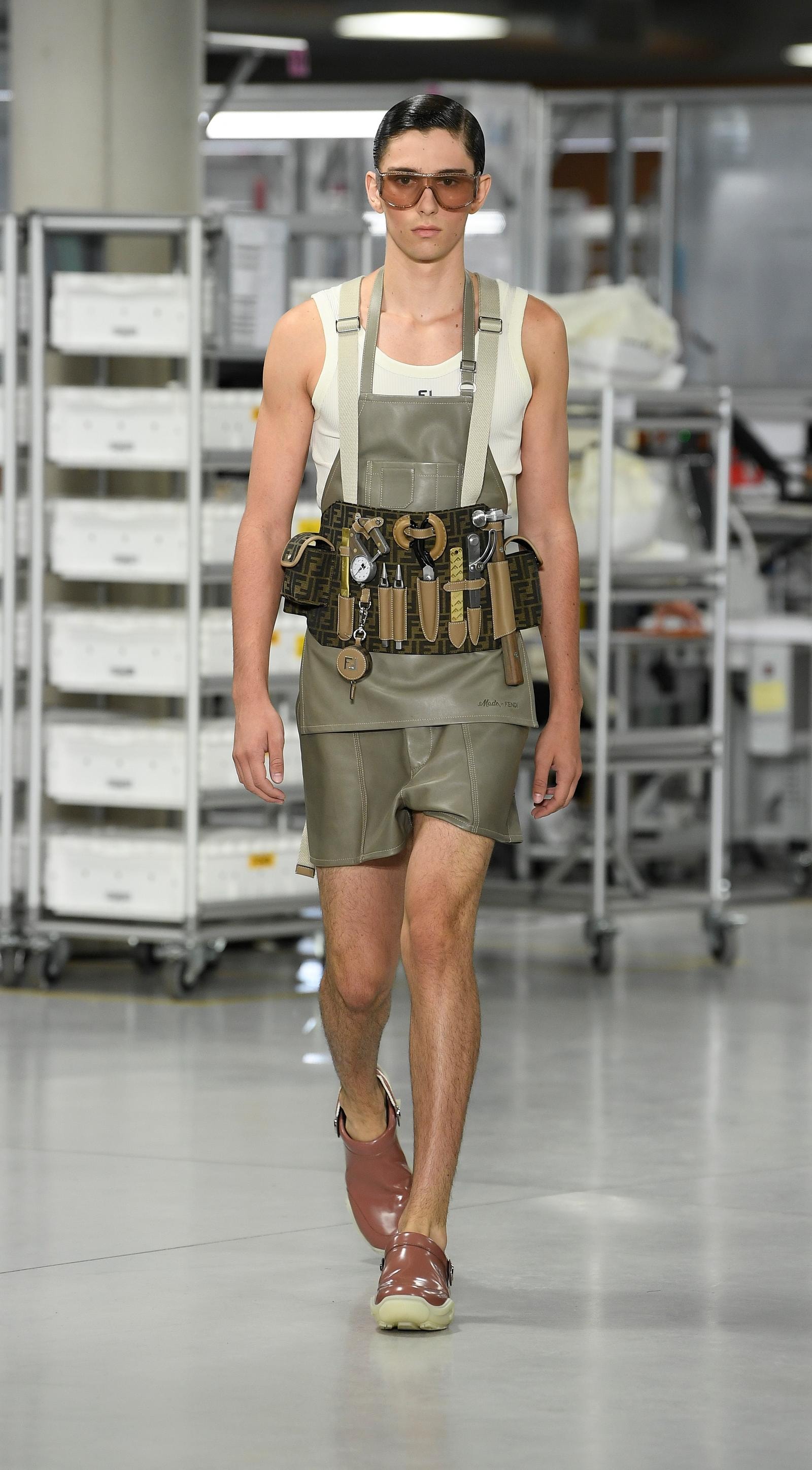 A moment from the Fendi Spring-Summer 2024 Fashion show