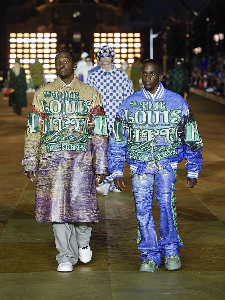 Two look Louis Vuitton (courtesy Louis Vuitton)