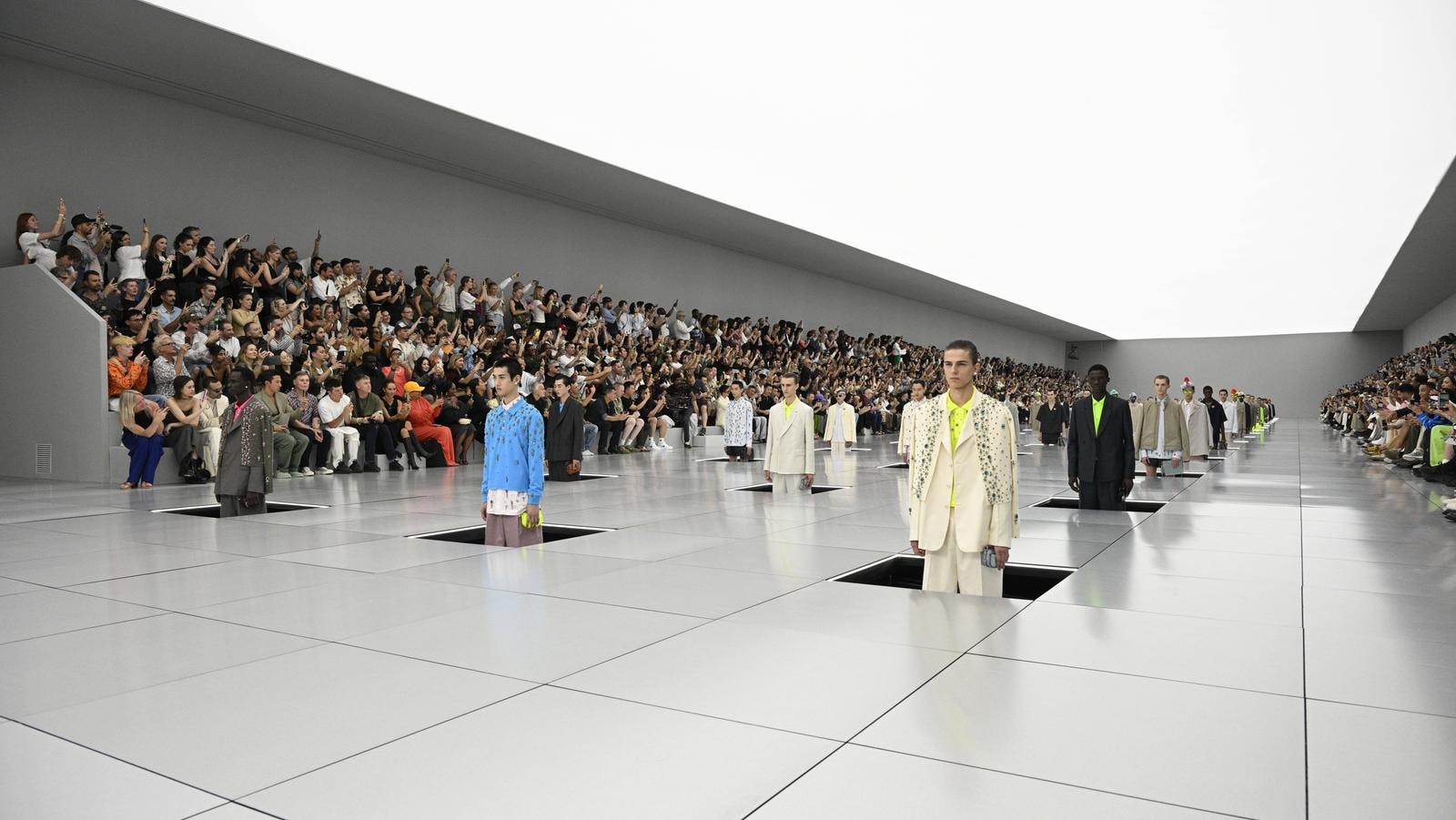 A moment from the Dior fashion show